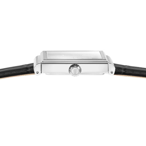 Festina On The Square Watch | Quartz | 33mm | Silver | Black Leather Strap