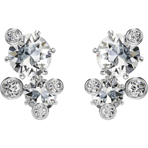 Swarovski Constella Stud Earrings | Crystal | Rhodium Plated