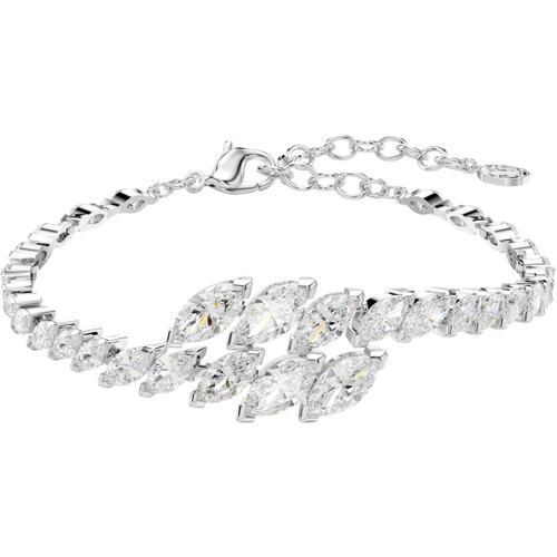 Swarovski Mesmera Bracelet | Marquise White | Rhodium Plated