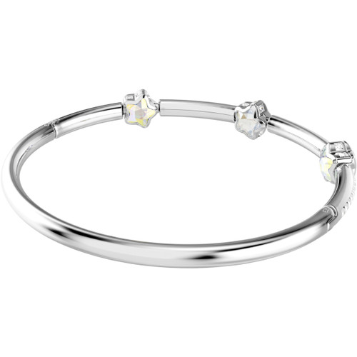Swarovski Chroma Bangle | Multicoloured | Rhodium Plated M