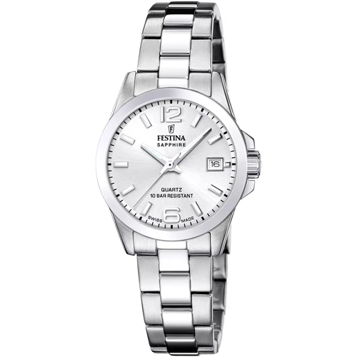 Festina Swiss Made Watch | Swiss Quartz | 29.5mm | Silver