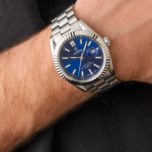 Festina Swiss Made Watch | Swiss Quartz | 40mm | Blue