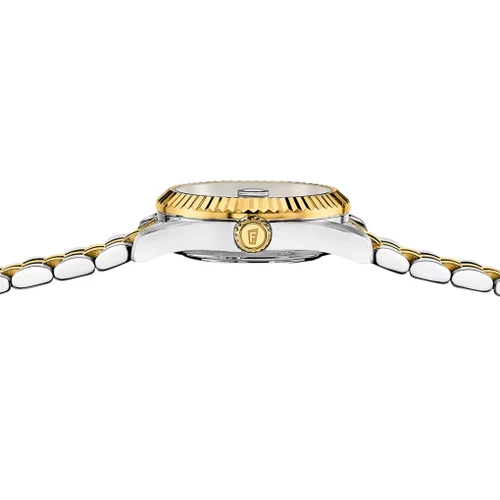 Festina Swiss Made Watch | Swiss Quartz | 29mm | White | Two-Tone Bracelet
