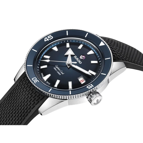 Rado Captain Cook Watch | 39mm | Swiss Automatic | Blue