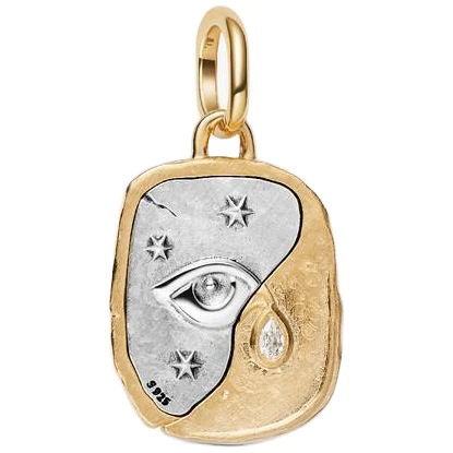 Pandora Eye Medallion Charm | Pandora ME | 14k Gold-Plated | Sterling Silver