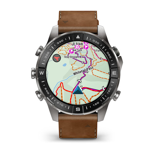 Garmin MARQ Adventurer Gen 3 Sapphire AMOLED Watch | 47mm | Titanium | Extra Strap