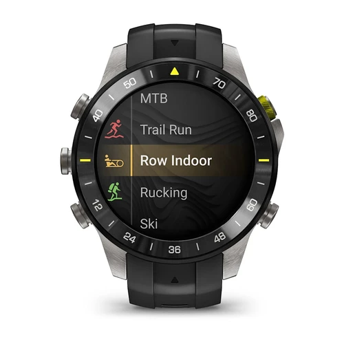 Garmin MARQ Athlete Gen 3 Sapphire AMOLED Watch | 47mm | Titanium | Black Strap | Extra Black Strap