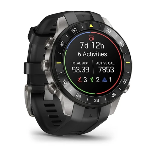 Garmin MARQ Athlete Gen 3 Sapphire AMOLED Watch | 47mm | Titanium | Extra Strap