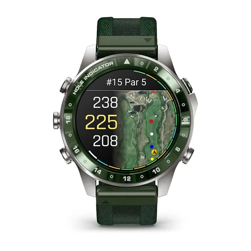 Garmin MARQ Golfer Gen 3 Sapphire AMOLED Watch | 47mm | Titanium | Extra Strap