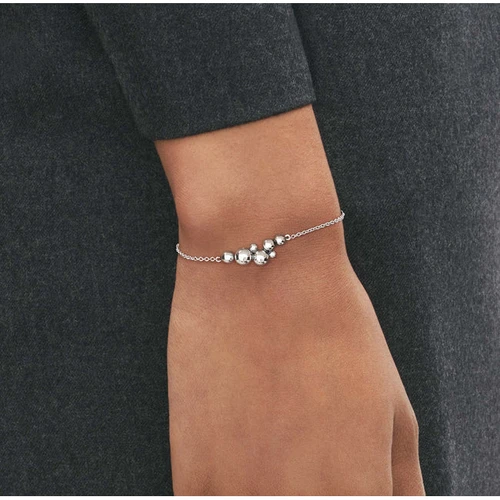 Georg Jensen Chain Bracelet | Moonlight Grapes Collection | Oxidised Sterling Silver