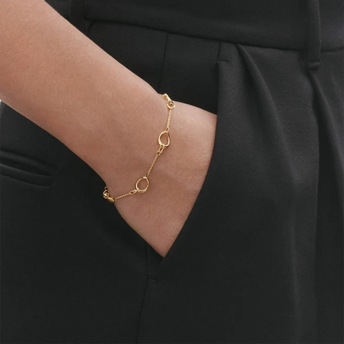 Georg Jensen Bracelet | Offspring Collection | 18ct Yellow Gold