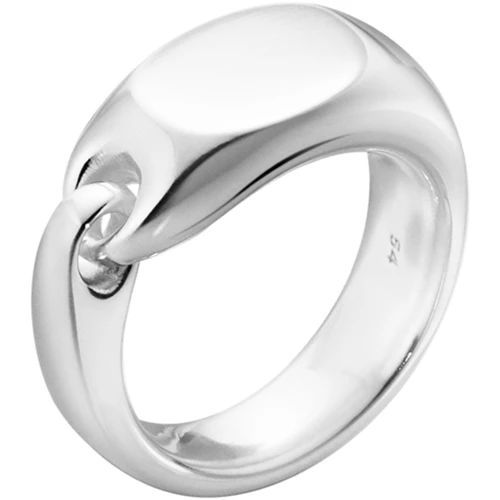 Georg Jensen Signet Ring Size 54 | Reflect Collection | Sterling Silver