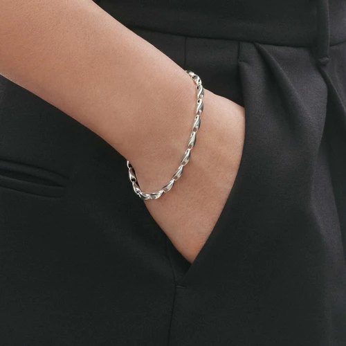 Georg Jensen Reflect Bracelet | Sterling Silver | Small