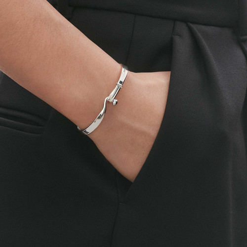 Georg Jensen Torun Bangle | Sterling Silver | Medium