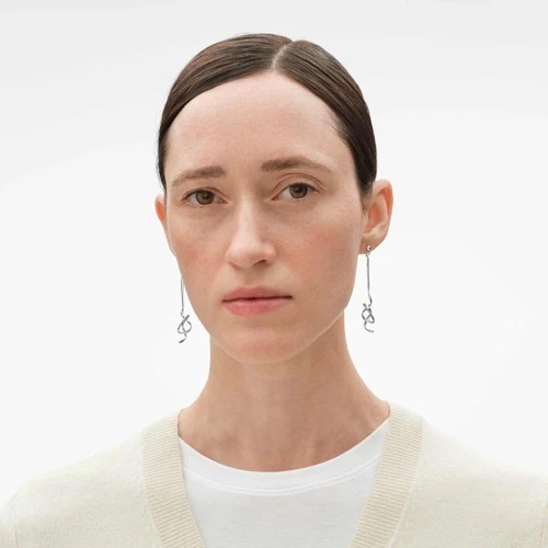Georg Jensen Drop Earrings | Torun Collection | Sterling Silver