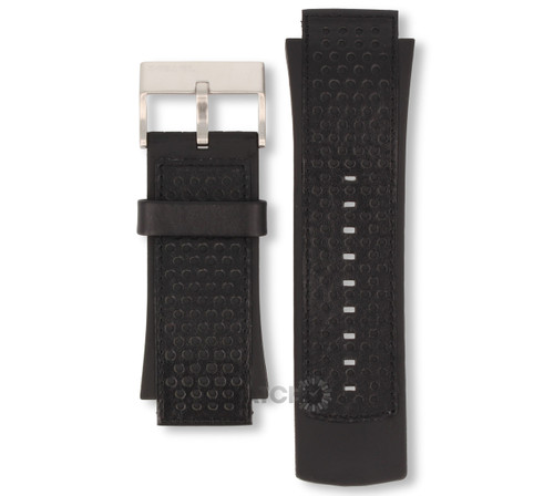 Buy Diesel Men's 24mm Nylon Watch Band, Color: Black (Model: DZT0012)  Online at desertcartINDIA