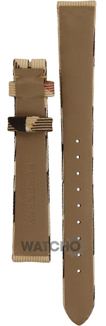 Burberry Replacement Watch Strap Genuine Leather For BU2016 With Pins