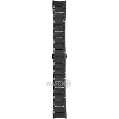 Armani Replacement Black Ceramic Watch Strap 22mm For AR1452