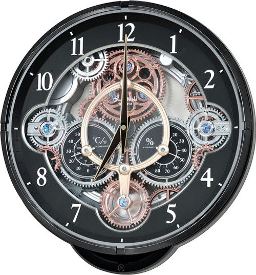 Musical Melodies In Motion Wall Clocks | Seiko | Rhythm | WATCHO - The  Watch & Clock Shop