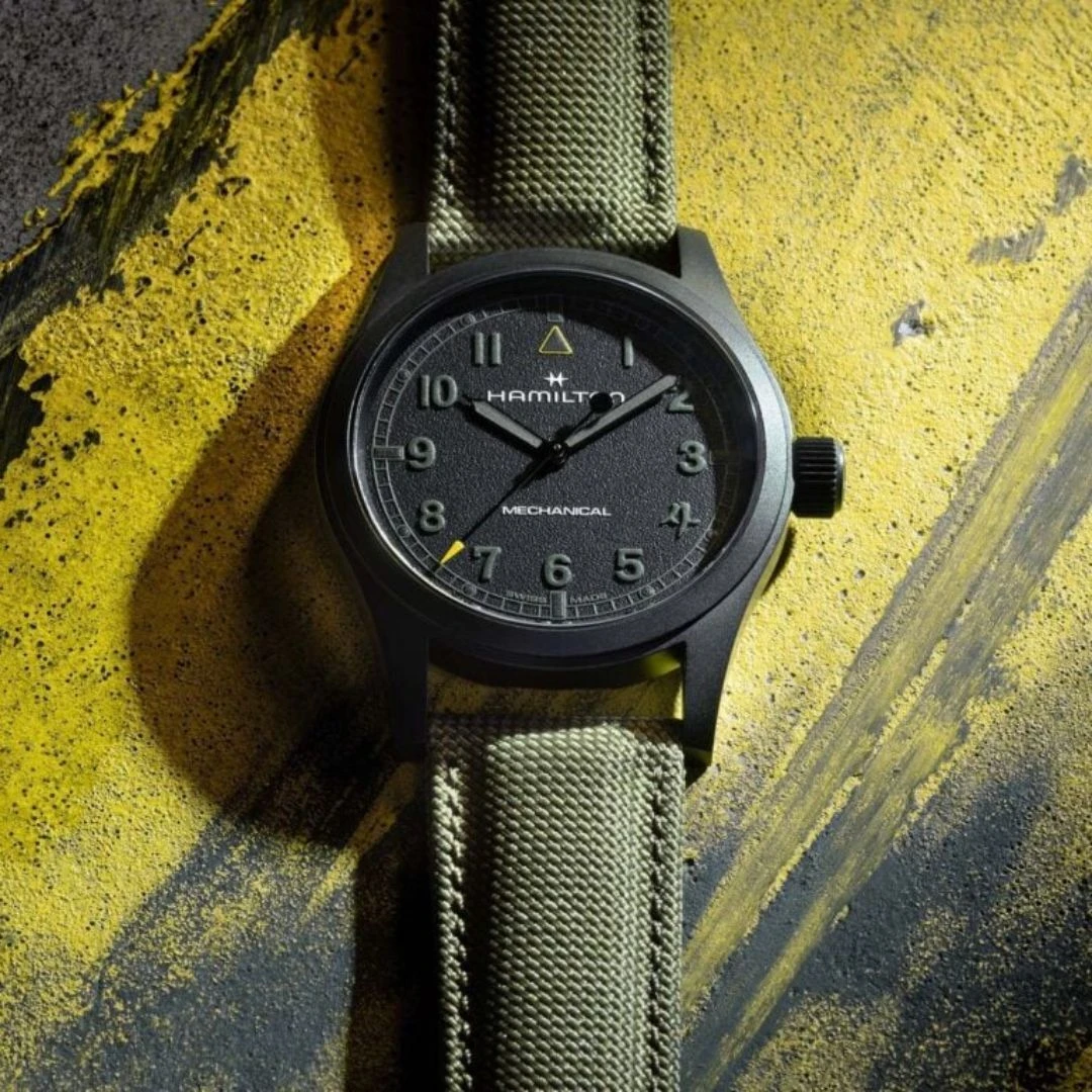 Hamilton Khaki Field Mechanical 38mm Black PVD