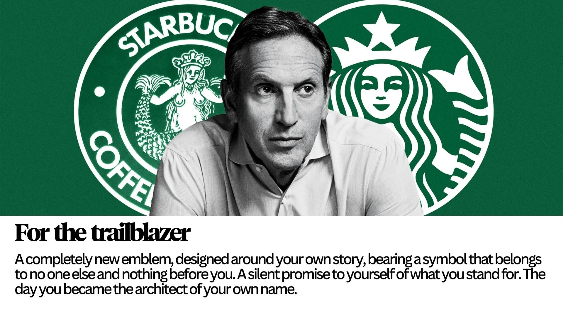 For the trailblazer &mdash; a new emblem, a new name