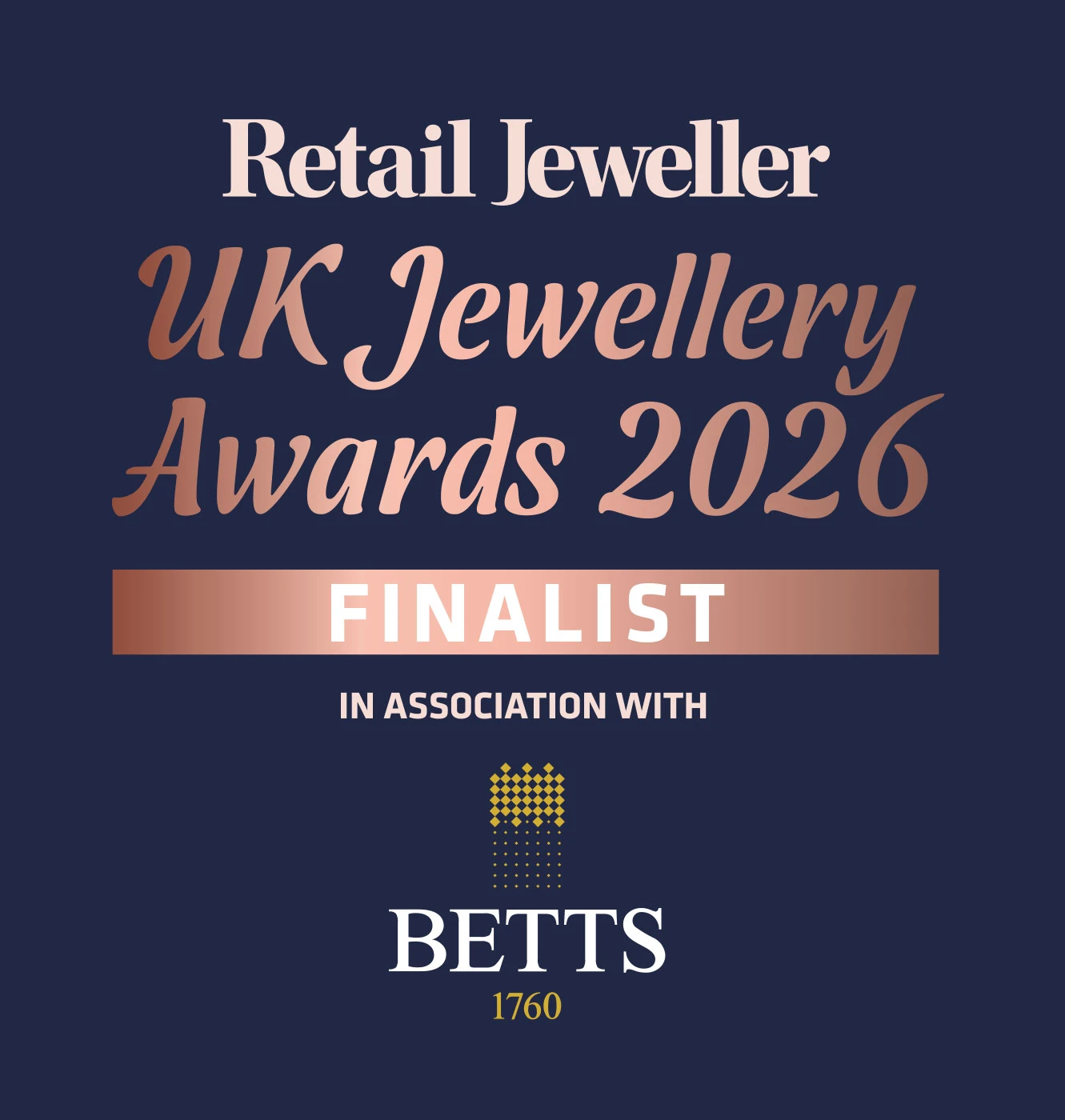 UK Jewellery Awards 2026 Finalist