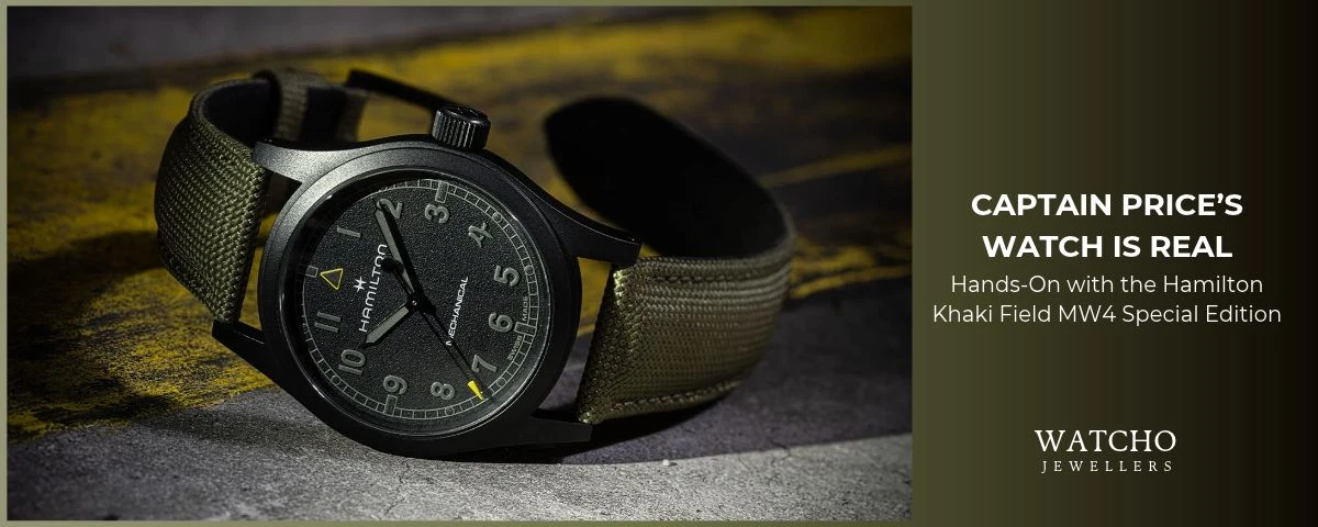 Captain Price’s Watch Is Real: Hands-On Review of the Hamilton Khaki Field MW4 Special Edition (Ref. H69469930)