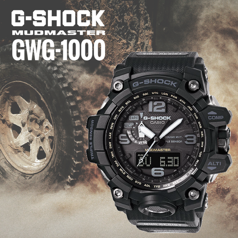NEW WATCH | The new black G-SHOCK Mudmaster model is available | WatchO.co.uk NEW WATCH | The new black G-SHOCK Mudmaster model is available | WatchO.co.uk