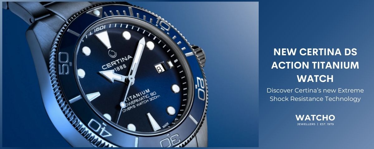 The New Certina DS Action Titanium Watch The New Certina DS Action Titanium Watch