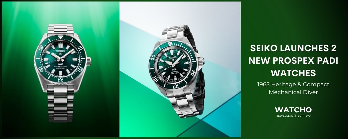 New Seiko Prospex PADI Diver’s Watches - 1965 Heritage & Compact Mechanical Diver New Seiko Prospex PADI Diver’s Watches - 1965 Heritage & Compact Mechanical Diver