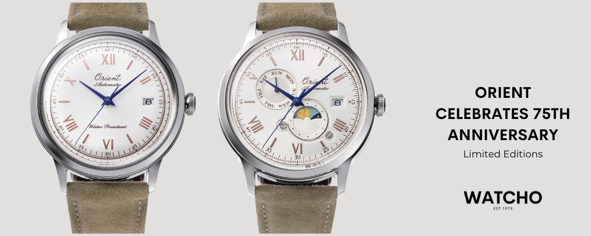 Orient's 75th Anniversary & New Models Orient's 75th Anniversary & New Models