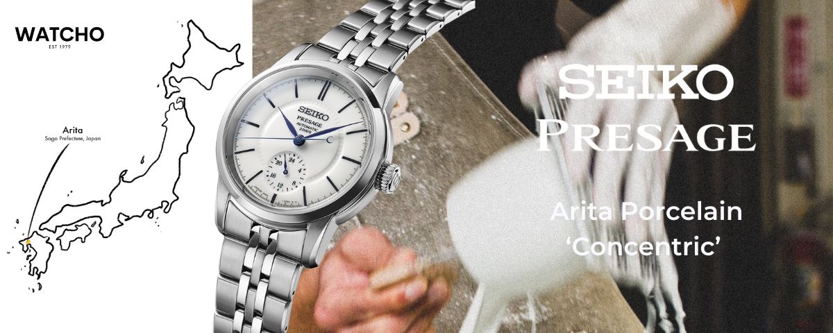 Seiko Presage Arita Porcelain ‘Concentric’ - Craftsmanship Series Seiko Presage Arita Porcelain ‘Concentric’ - Craftsmanship Series