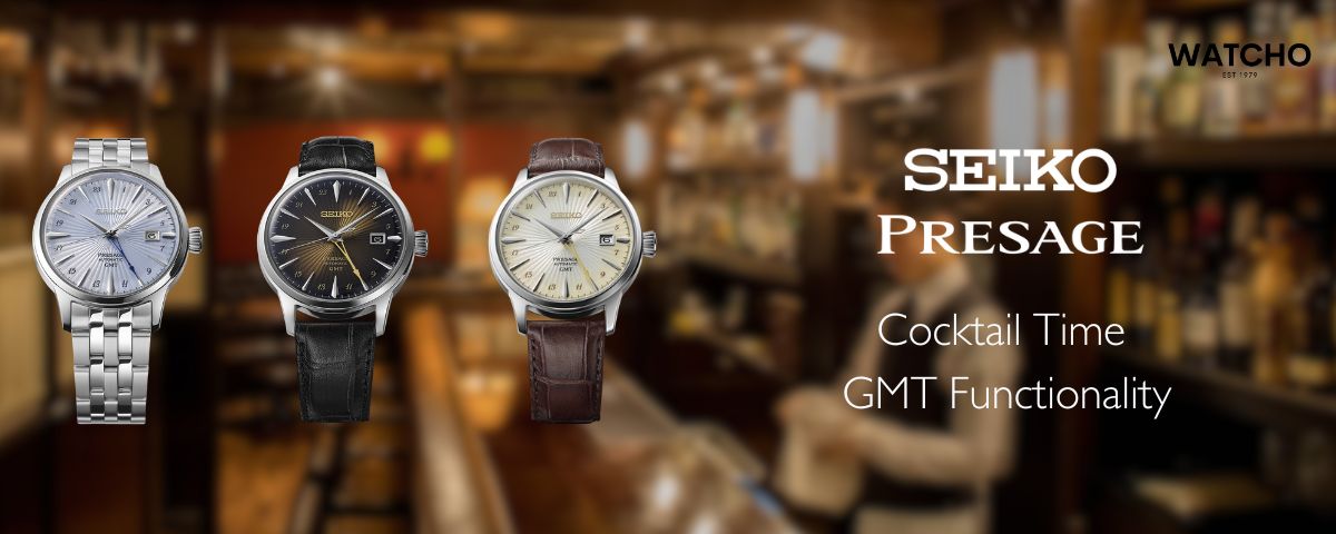 Seiko Presage Cocktail Time Meets GMT Seiko Presage Cocktail Time Meets GMT