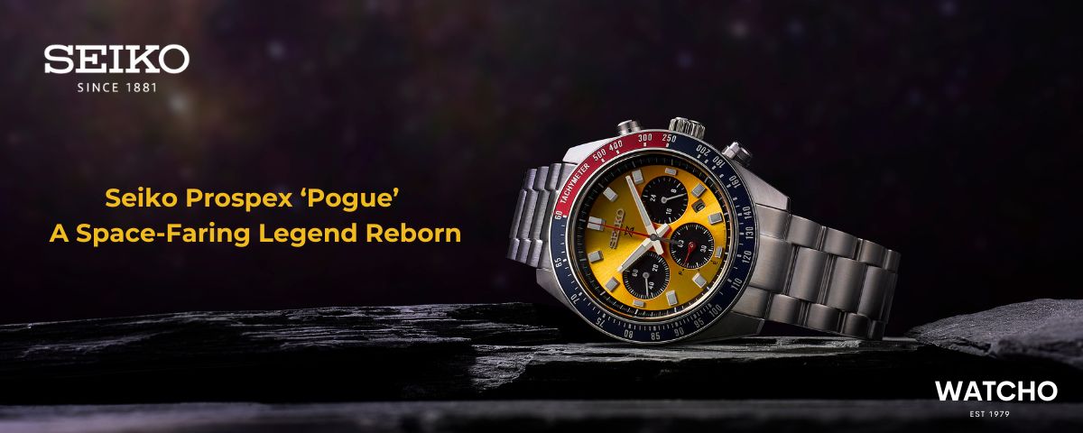Introducing The "Seiko Prospex Pogue Speedtimer 1969 Reissue Watch" Introducing The "Seiko Prospex Pogue Speedtimer 1969 Reissue Watch"