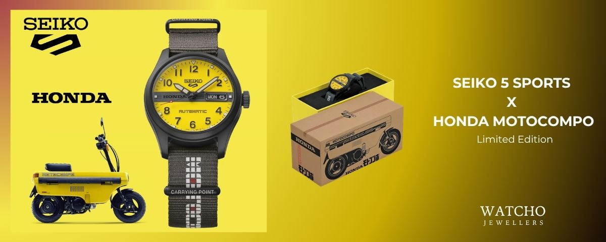 Seiko 5 Sports x Honda Motocompo Limited Edition: A Tribute to an Urban Icon