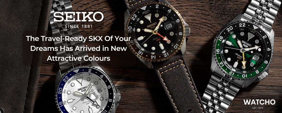 Introducing the new Seiko 5 Sports SKX GMT Introducing the new Seiko 5 Sports SKX GMT