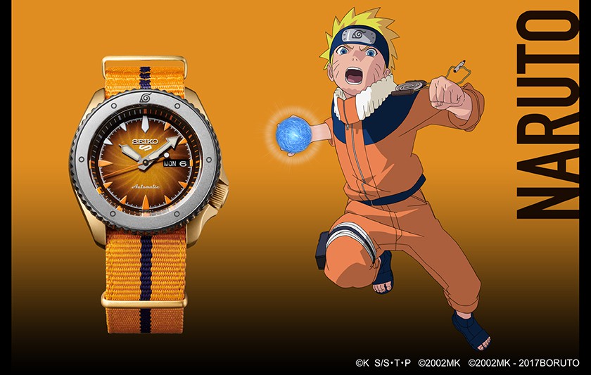 Seiko's NARUTO & BARUTO collection