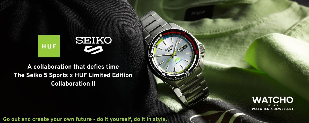 Seiko 5 Sports x HUF: A Collaboration That Defies Time Seiko 5 Sports x HUF: A Collaboration That Defies Time