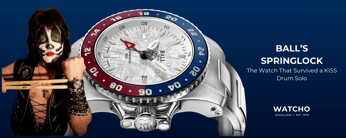 Ball’s Springlock: The Watch That Survived a KISS Drum Solo