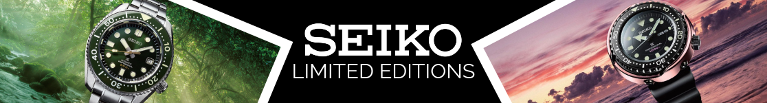 Seiko Limited Edition Watches