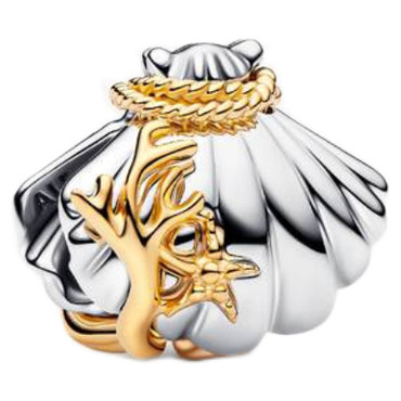 Pandora Disney Two-Tone Charm Sterling Silver 764403C01