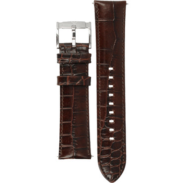 Armani Replacement Watch Strap Brown Leather 22mm For AR2413