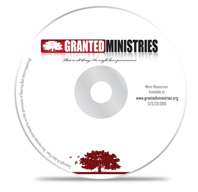 Granted Ministries MP3 Disc John Piper
