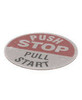 Hobart Push/Pull Start/Stop Label 291475