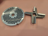 Hobart Grinder Knife and Plate Combo for #32 Grinders Universal Plate 3/16"