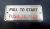 Hobart Metal Pull to Start Push Stop 290142-2