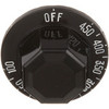 Vulcan Hart 00-713799 Knob Black 100 to 450 Degrees