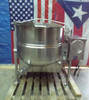 Refurbished Cleveland Tilting KGL-40T LP Gas Jacketed Tilt Steam Kettle