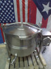 2007 Cleveland Tilting KGL-40T Natural Gas Jacketed Tilt Steam Kettle 1997