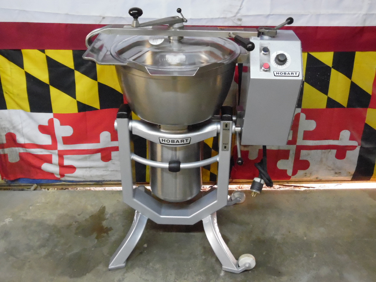 【直接引取限定】Charge Mixer カスタム Hobart's 1st Version HCM-450 Vertical Cutter Mixer with One Piece